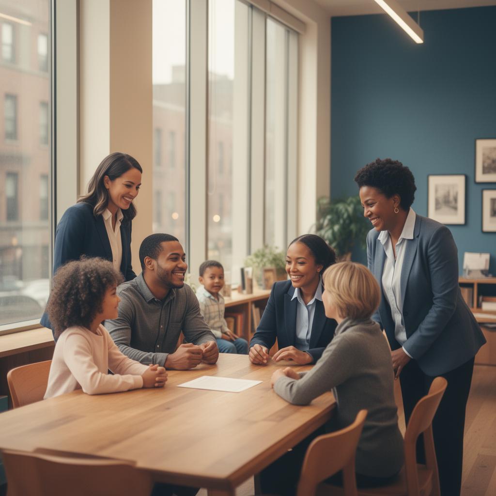 Thrive Care navigators helping a New York family access community resources